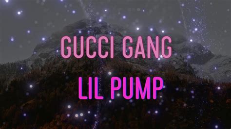 gucci gang vevo|gucci gang song lyrics.